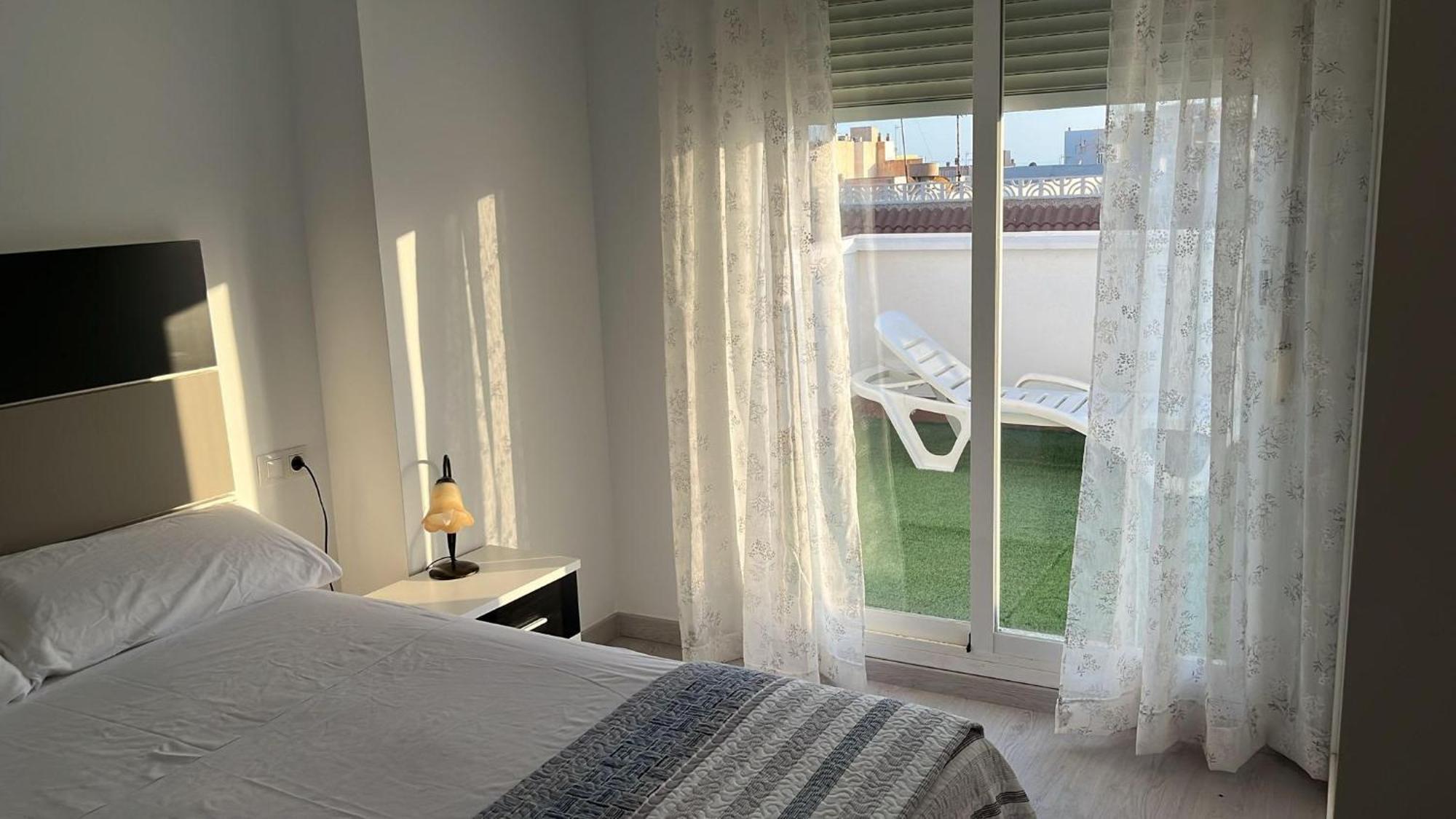 Ferienwohnung Balerma Brisa De Mar Atico El Ejido Exterior foto